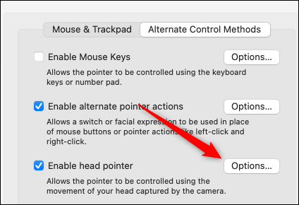 如何使用你的头和脸来控制你的 Mac
