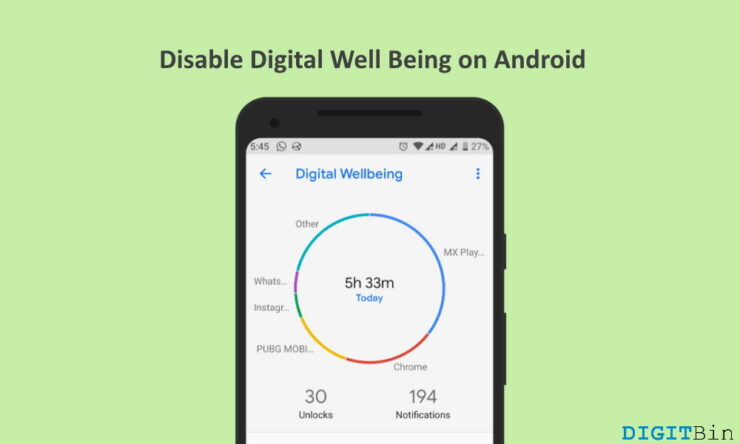 如何在 Android 上禁用数字健康? 如何在 Android 上禁用数字健康?