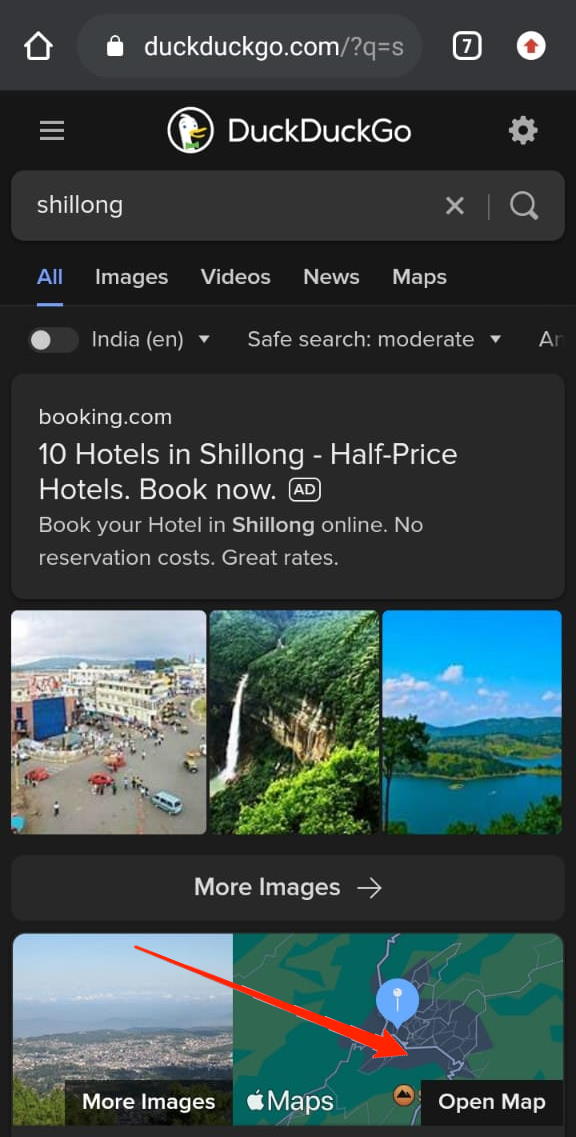 Search-for-destination
