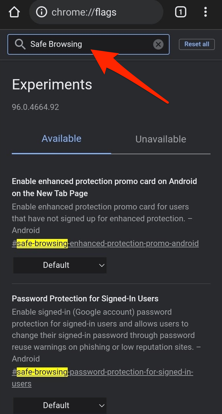 如何在 Android 版 Chrome 上启用安全浏览？