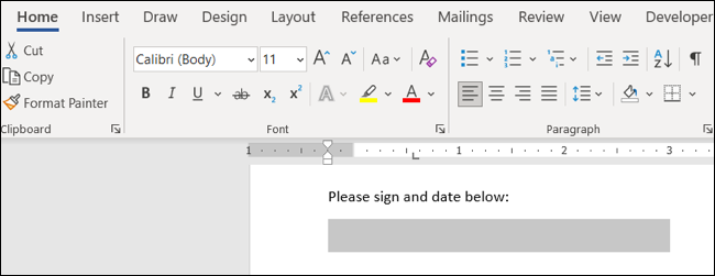 SelectTabStops-WordUnderline