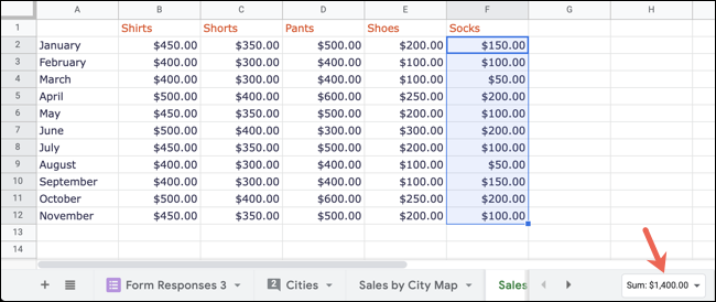 如何计算 Google 表格中的平均值 如何计算 Google 表格中的平均值
