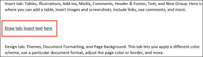 WordOnly-WordUnderline