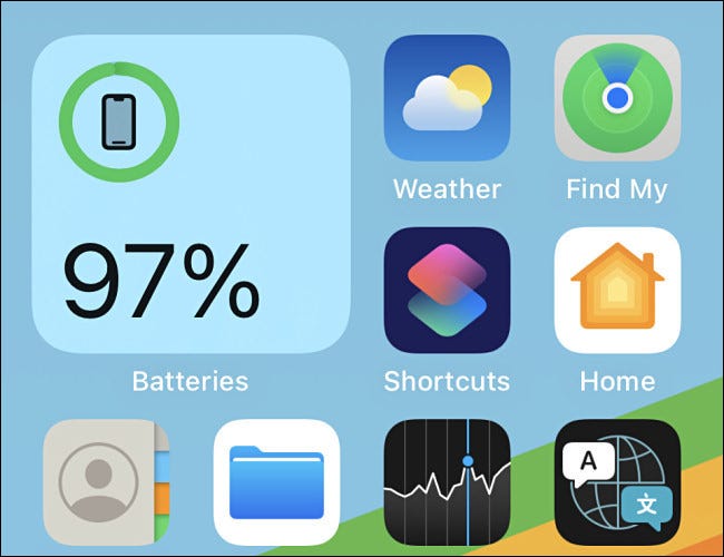 如何在 iPhone 13 上显示电池百分比