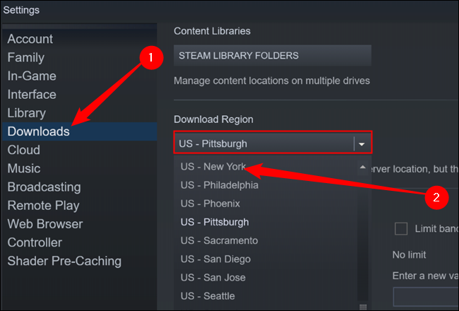 change-dl-region