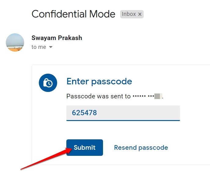 enter-passcode-to-view-confidential-email