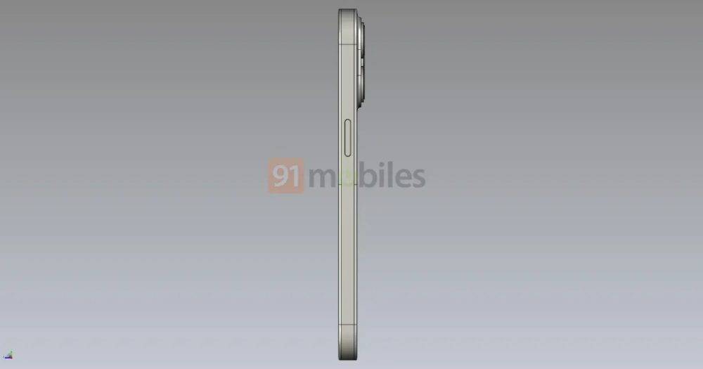 首个 iPhone 14 Pro CAD 渲染图显示设计更改很少，打孔 + 药丸切口