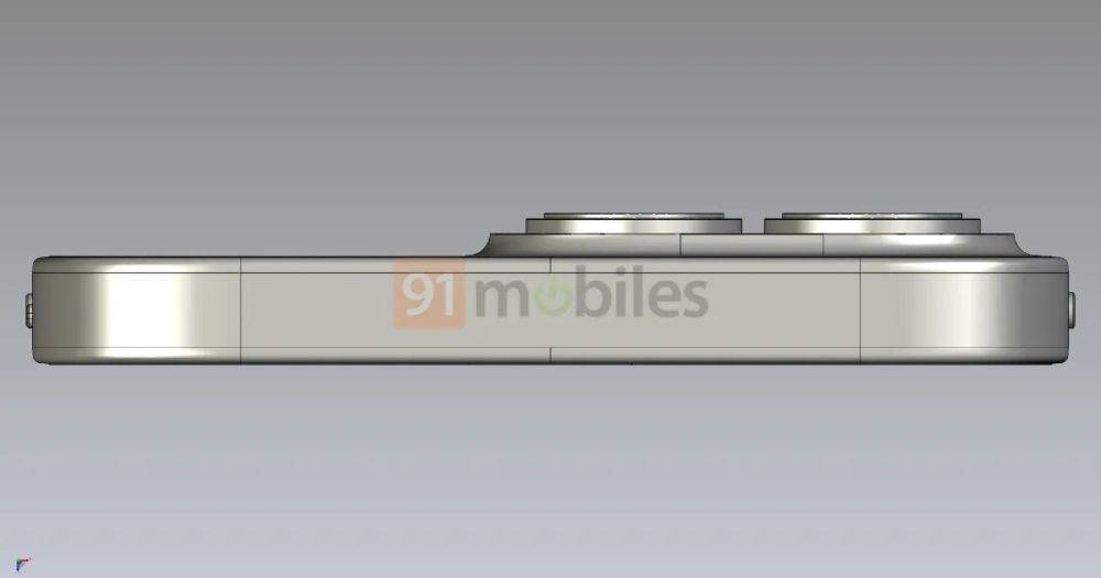 首个 iPhone 14 Pro CAD 渲染图显示设计更改很少,打孔 + 药丸切口 首个 iPhone 14 Pro CAD 渲染图显示设计更改很少,打孔 + 药丸切口