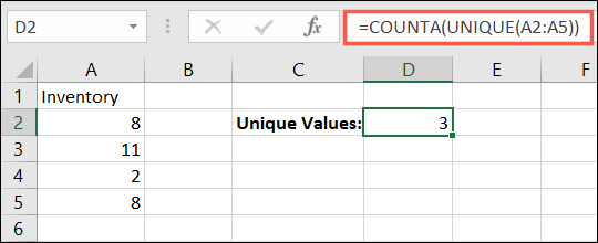 CountaUniqueFunctions-ExcelCountUnique