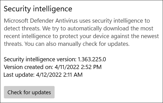 Microsoft-Defender-is-up-to-date
