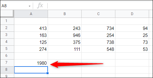 The-result-of-the-sum-of-multiple-cells.