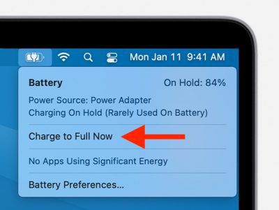 如何在 macOS 中关闭优化的电池充电