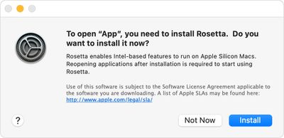 如何在 Apple Silicon Powered Mac 上安装 Rosetta