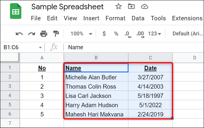 如何按日期对 Google 表格进行排序 如何按日期对 Google 表格进行排序