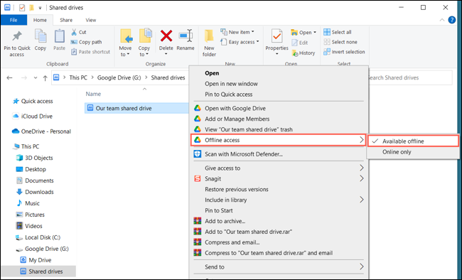 如何将共享的 Google Drive 添加到 Windows 文件资源管理器 如何将共享的 Google Drive 添加到 Windows 文件资源管理器