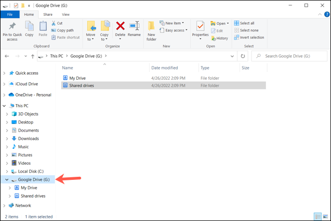 如何将共享的 Google Drive 添加到 Windows 文件资源管理器 如何将共享的 Google Drive 添加到 Windows 文件资源管理器