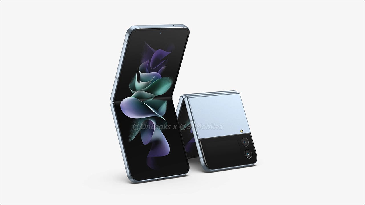 三星显然不会在 2022 年重新设计 Galaxy Z Flip 三星显然不会在 2022 年重新设计 Galaxy Z Flip