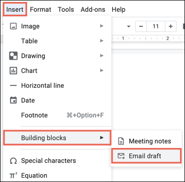 InsertEmailDraft-GoogleDocsGmailDraft