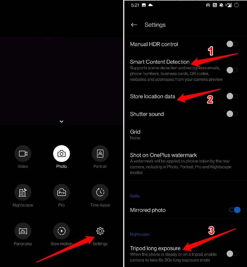 disable-features-of-camera-app-on-Android