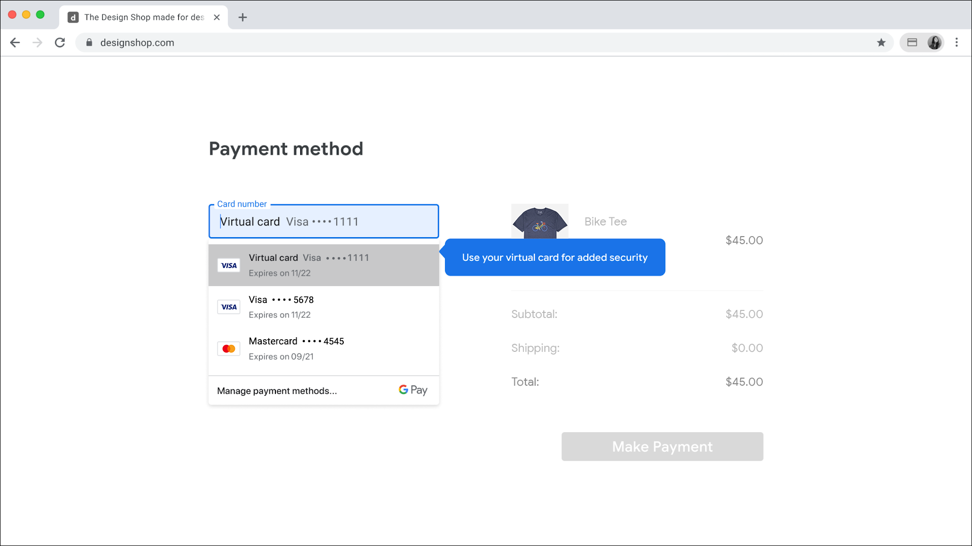 Chrome 将使用虚拟号码保护您的信用卡 Chrome 将使用虚拟号码保护您的信用卡