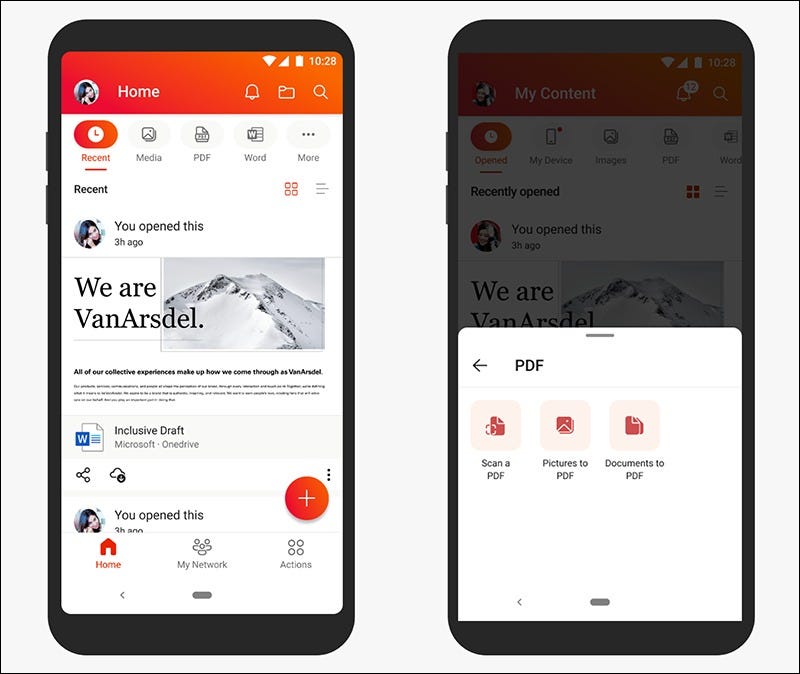 Android 上的 Microsoft Office 提供了一种对文件进行排序的新方法 Android 上的 Microsoft Office 提供了一种对文件进行排序的新方法