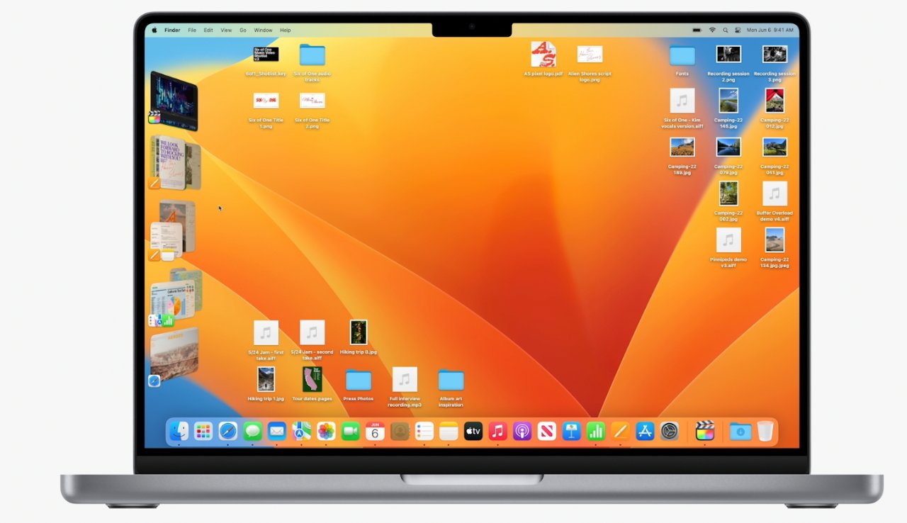 Apple 推出带有 Stage Manager 的 macOS Ventura,并将 iPhone 用作网络摄像头 Apple 推出带有 Stage Manager 的 macOS Ventura,并将 iPhone 用作网络摄像头