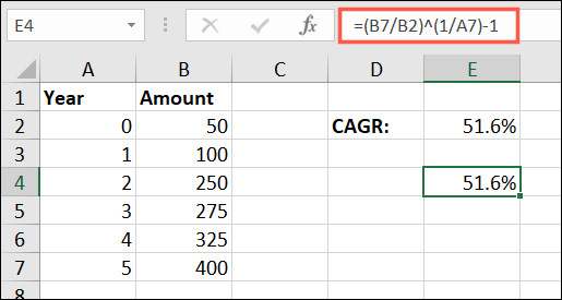 CAGRFormula-ExcelCAGR