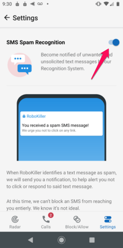 如何在 Android 上阻止 Robotexts 和垃圾邮件？