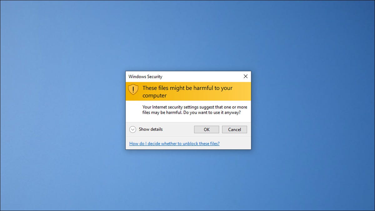 如何禁用“这些文件可能对您的计算机有害”警告 如何禁用“这些文件可能对您的计算机有害”警告
