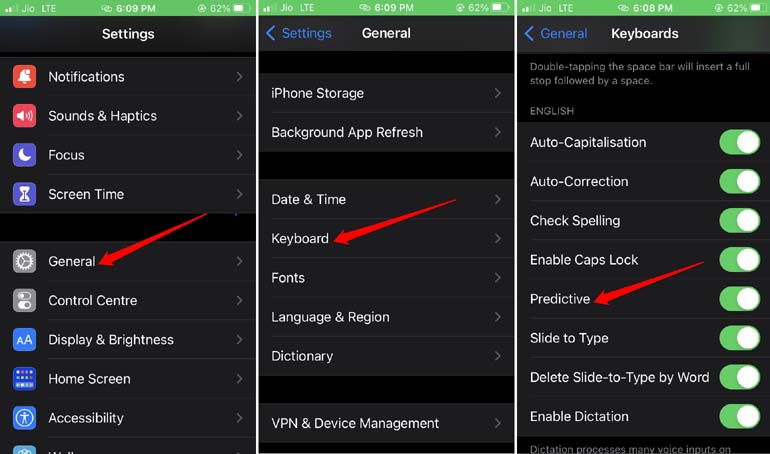 enable-predictive-text-on-iOS-keyboard