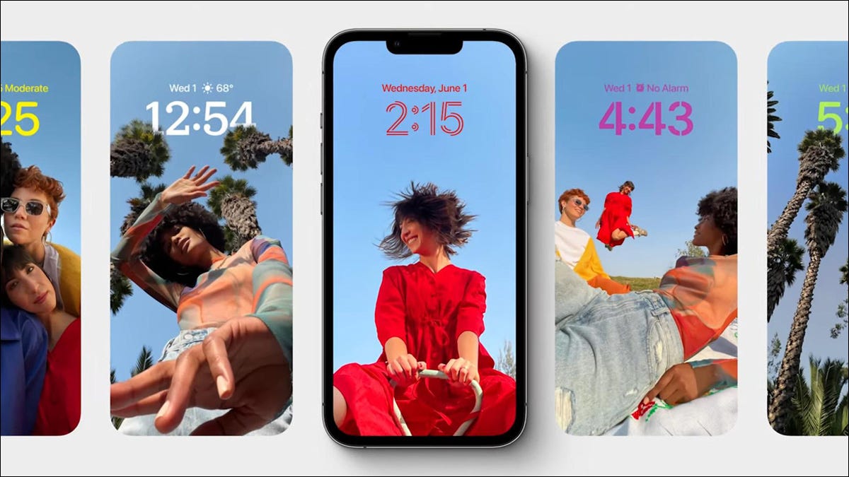 苹果将为 iOS 16 更新 iPhone 锁屏 苹果将为 iOS 16 更新 iPhone 锁屏