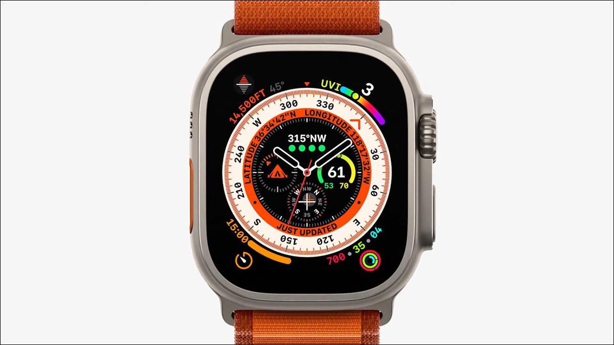 Apple Watch Ultra 已为极限运动做好准备 Apple Watch Ultra 已为极限运动做好准备