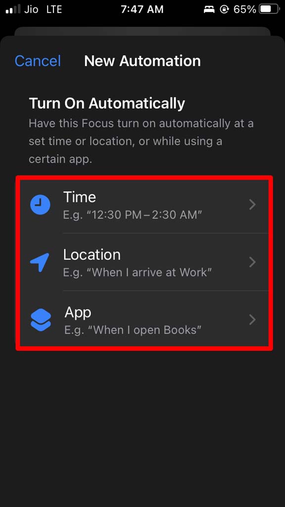 add-focus-mode-automation-iOS