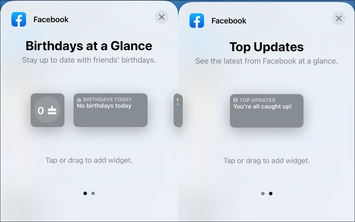 Facebook 现在可以粘在 iPhone 的锁屏上 Facebook 现在可以粘在 iPhone 的锁屏上