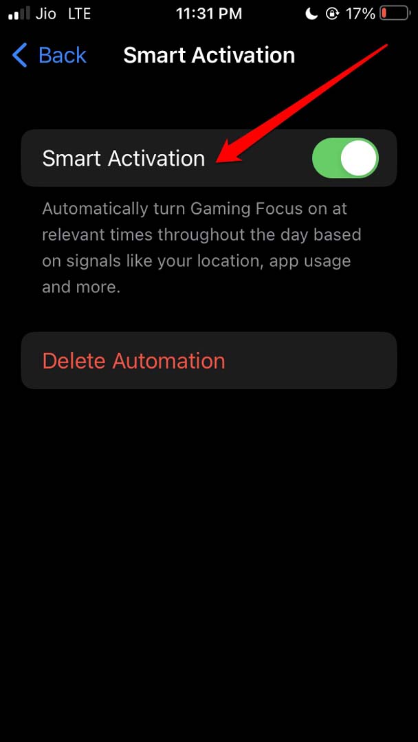 smart-activation-enabled-on-gaming-focus-mode