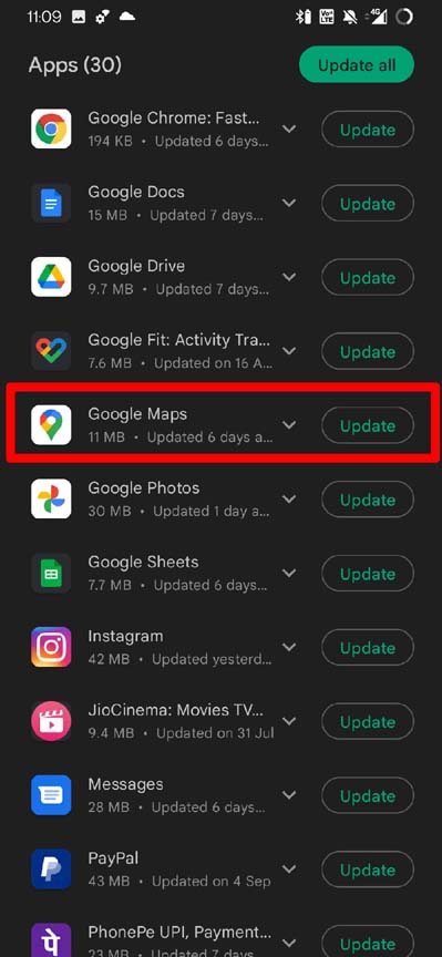 update-Google-maps