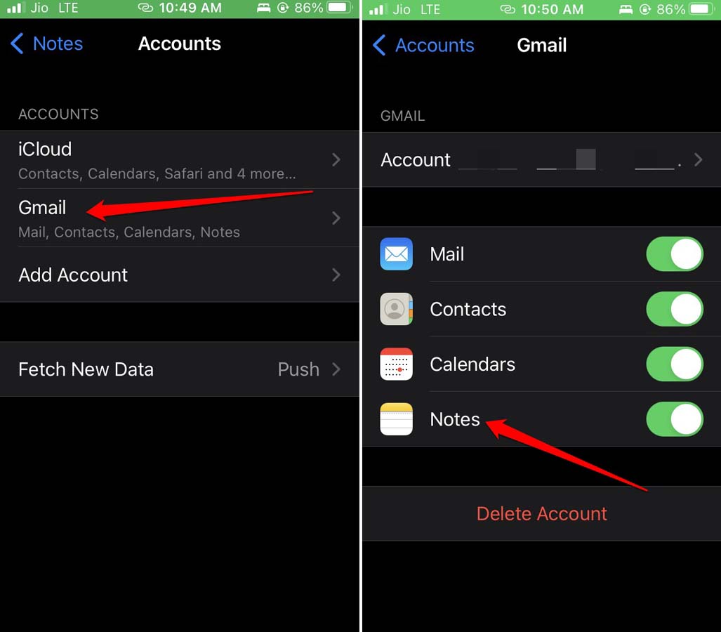 enable-Notes-for-syncing-with-Notes-iOS