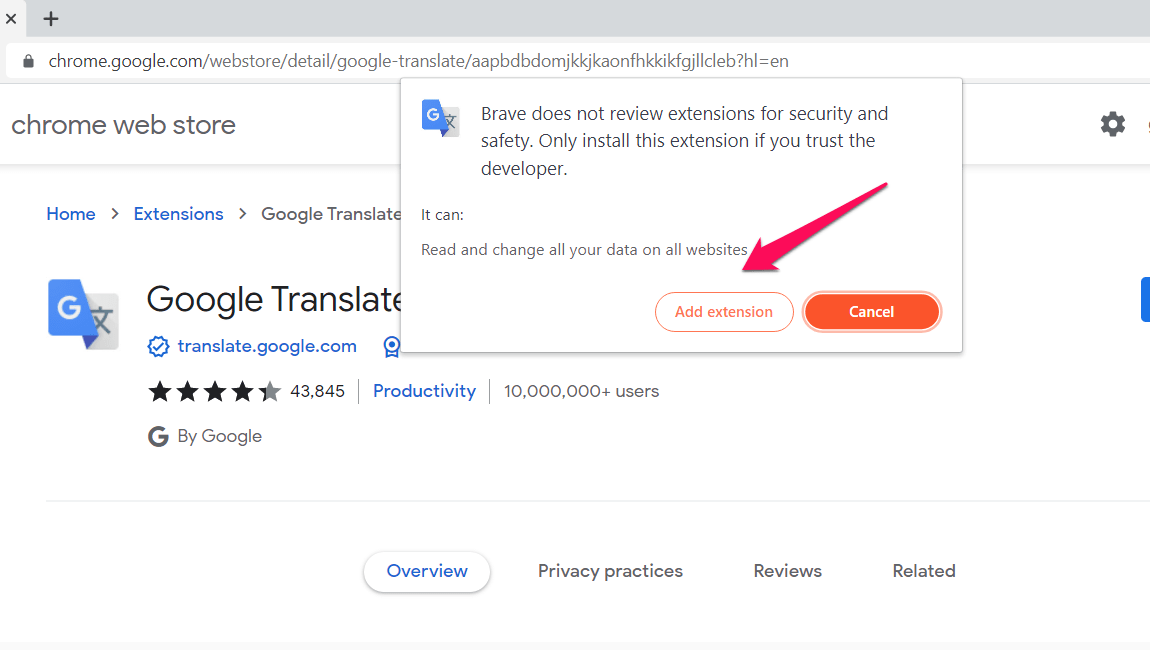 Add_extension_on_Brave_Browser_from_Chrome_Web_Store