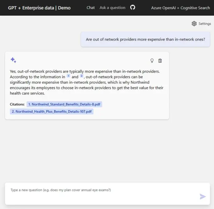 Microsoft Azure OpenAI Service ChatGPT 集成推出预览版 Microsoft Azure OpenAI Service ChatGPT 集成推出预览版