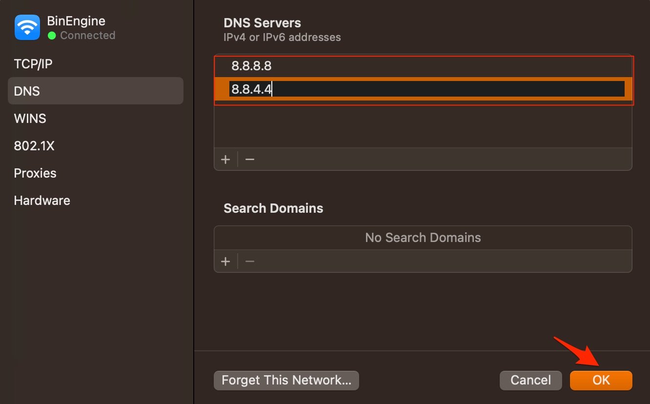 Click_OK_after_entering_DNS