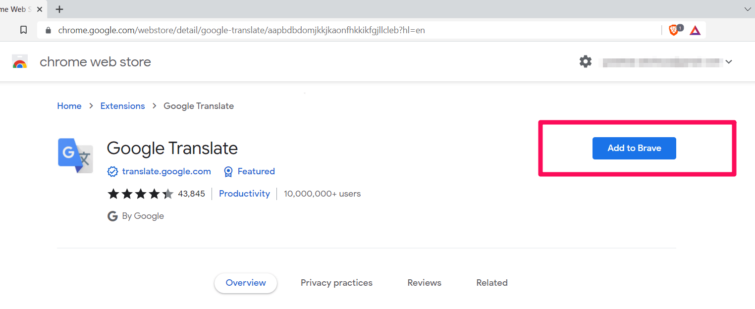 Google_Translate_Add_to_Brave_Chromium_Extension