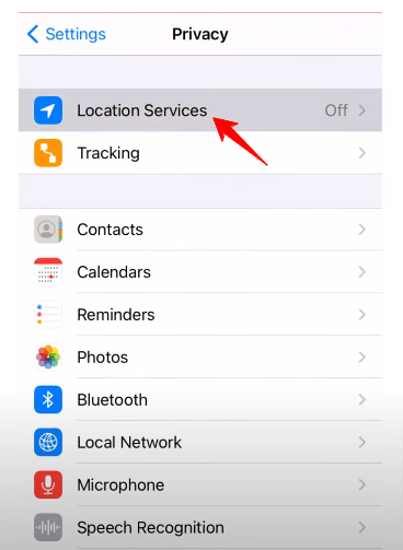 iPhone-Location-Services