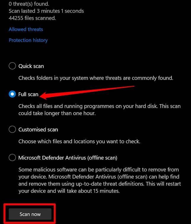 perform-full-scan-Windows-11