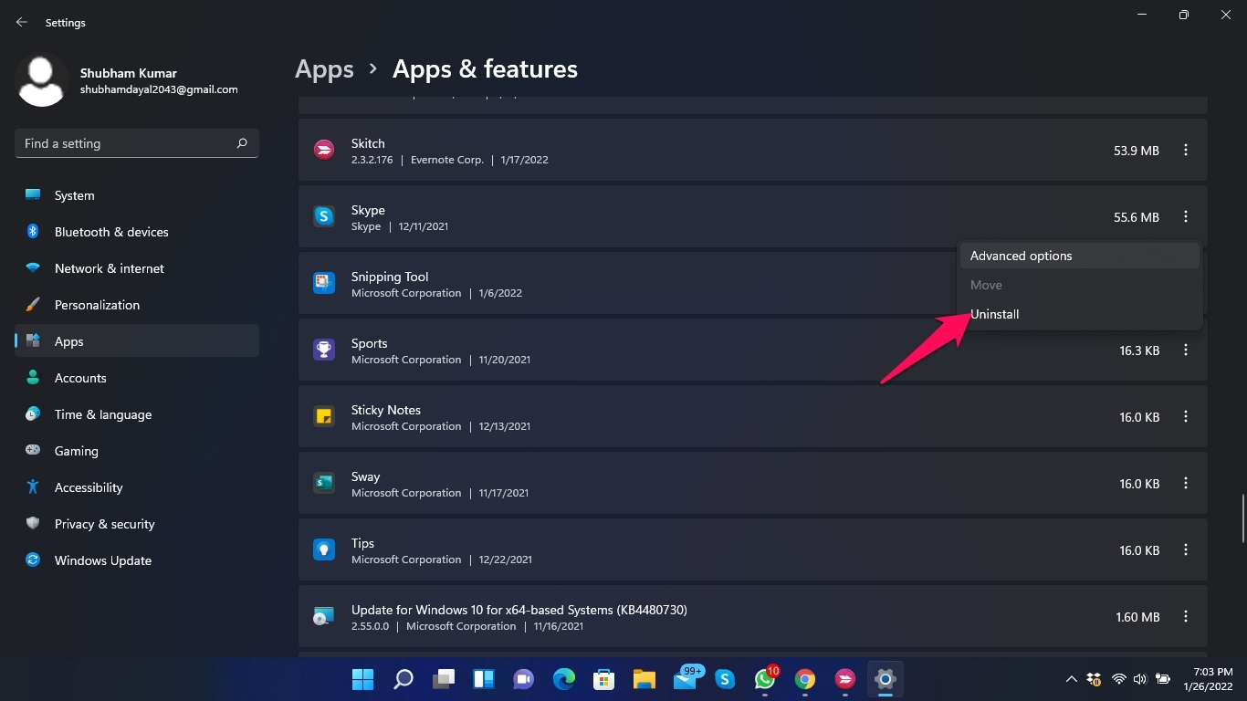 如何在 Windows 11 上删除预安装的应用程序 如何在 Windows 11 上删除预安装的应用程序