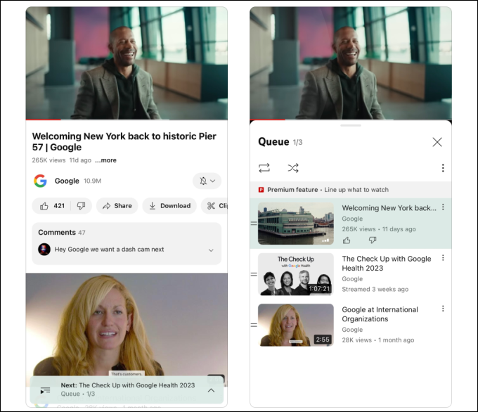 YouTube Premium具有新的视频质量选项,更多功能 YouTube Premium具有新的视频质量选项,更多功能