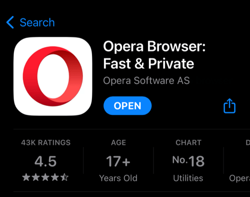 Open_Opera_app_from_App_Store