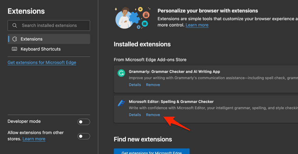 Remove_Edge_Extensions_to_Uninstall