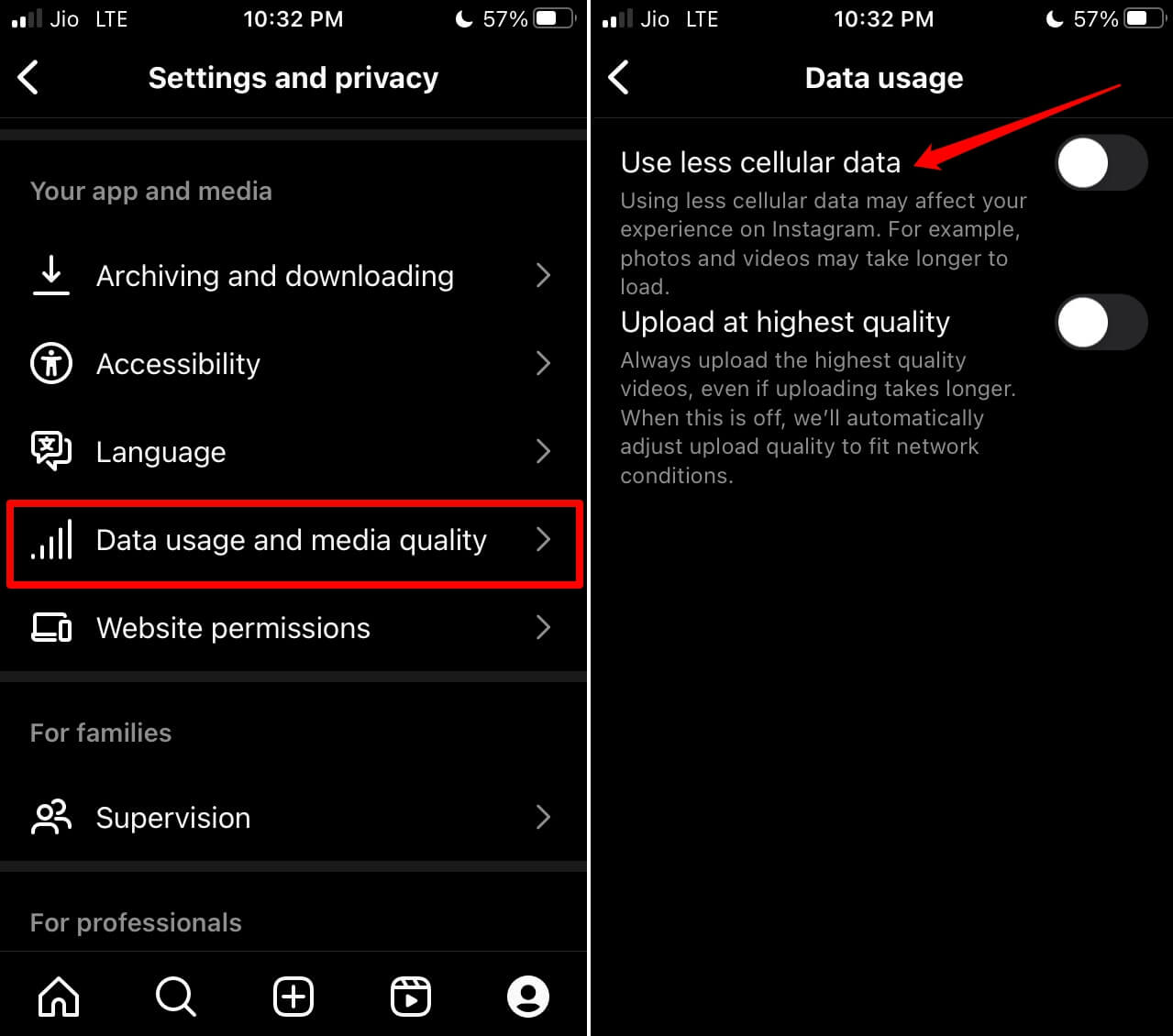 disable-data-saver-mode-on-Instagram-app-for-iOS-1