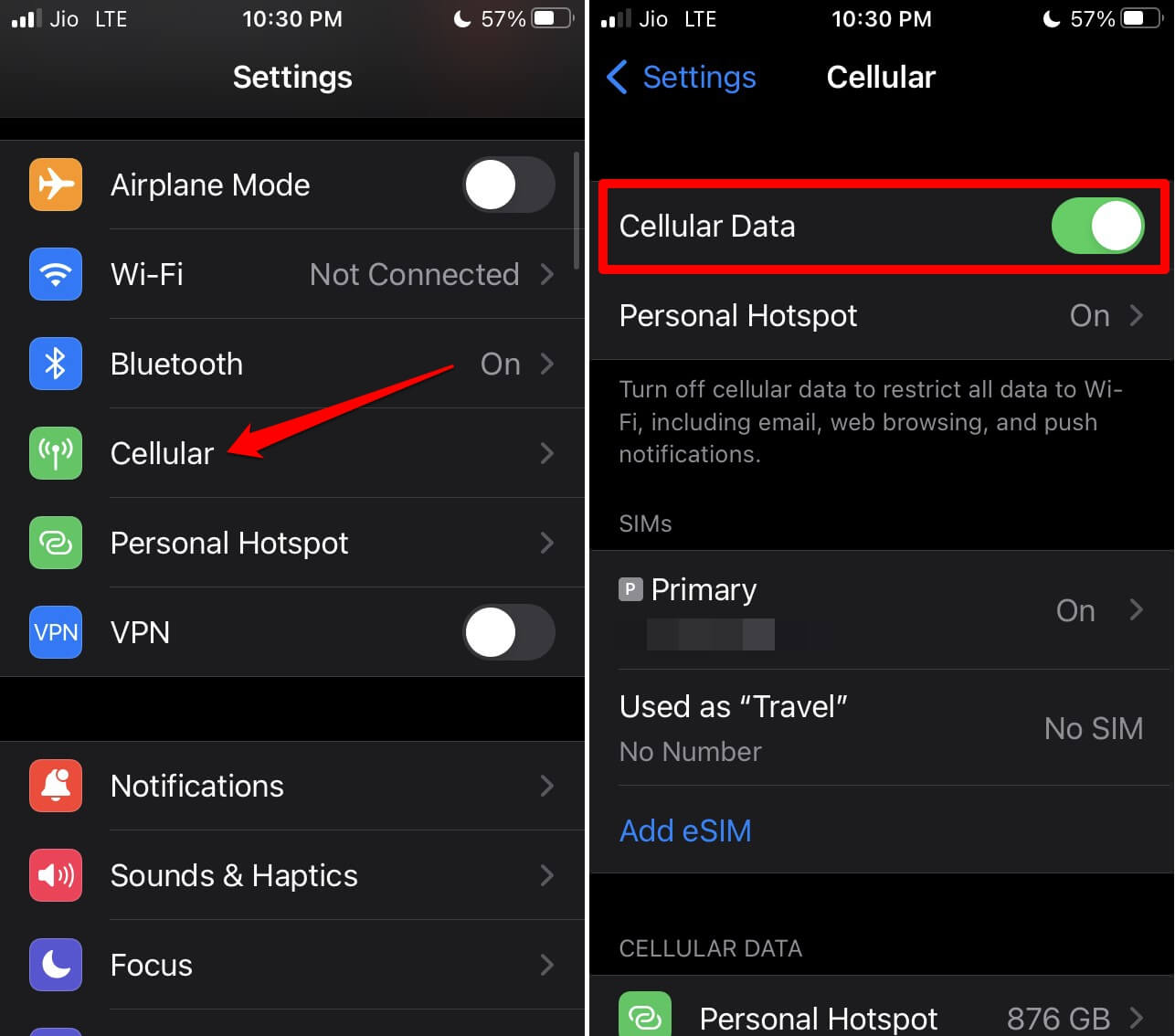 enable-cellular-data-on-the-iPhone