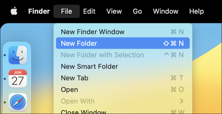 如何在Mac上创建文件夹 如何在Mac上创建文件夹